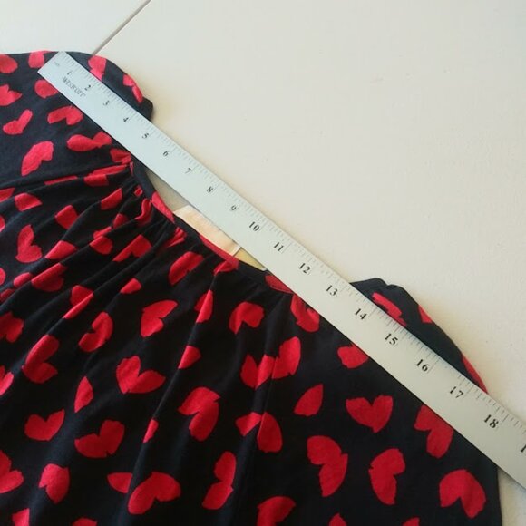 Michael Kors red and black top women's size M - Picture 10 of 16